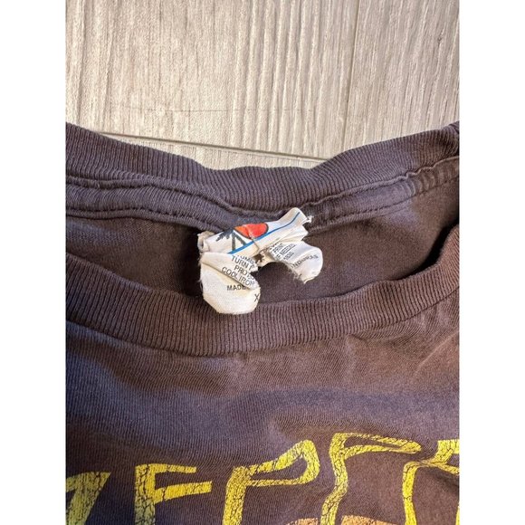 2010 y2k led zepplelin us tour 1975 remake crop cropped boxy - Picture 9 of 11